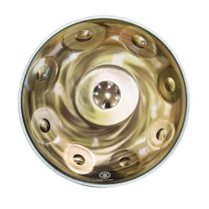 Mountain Rain Custom 22 Inch F3 Dorian Scale Stainless Steel Handpan Drum Percussion Instrument