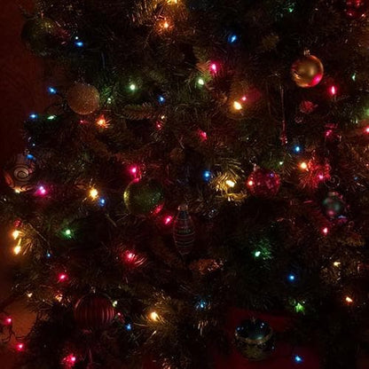 Lighteme Mehrfarbige LED-Solar-Weihnachtslichterkette