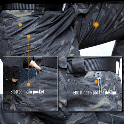 Lighteme IX8 Wasserdichte Taktische Outdoorhose - Khaki