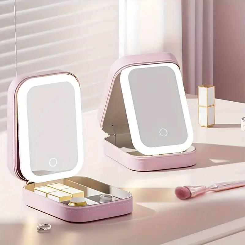 Lighteme LED-Spiegel-Make-up-Aufbewahrungsbox
