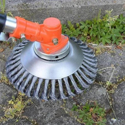 Lighteme Unkrautbürste und -Trimmer aus Karbonstahl