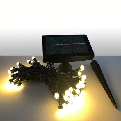 Solar-Weihnachtslichterkette mit warmweißen LEDs von Lighteme