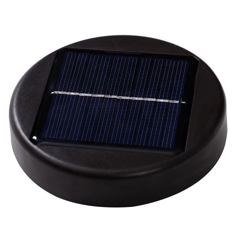 Parasol de patio solaire Lighteme de haute qualité de 10 pieds avec manivelle, lumières LED à énergie solaire, 8 parasols de plage extérieurs de protection UV fermes