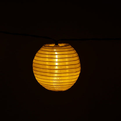 Guirlande lumineuse solaire de jardin à LED Lighteme de 8,2 m (27 pi) - 10 ampoules 