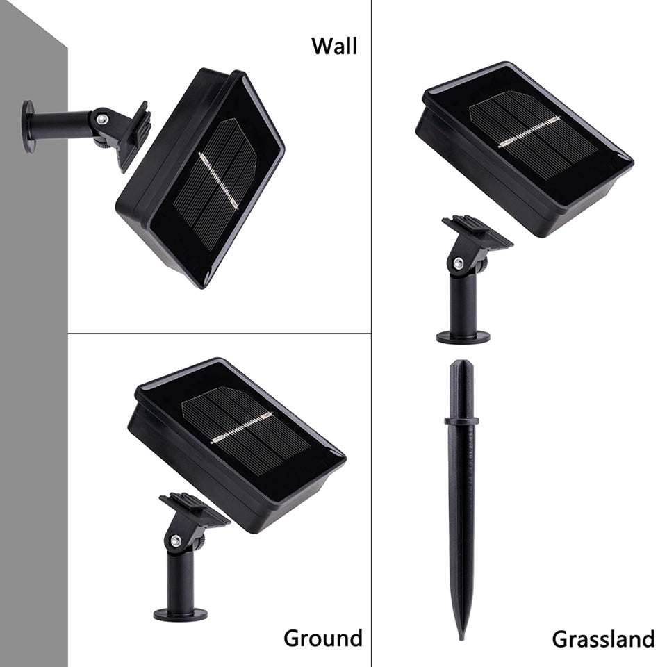 Lighteme 33Ft Solar-LED-Lichterkette 100LED Hellgrünes Kabel 