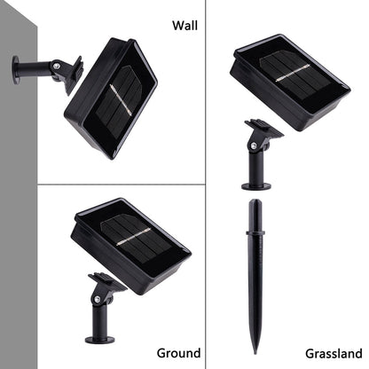Lighteme 33Ft Solar-LED-Lichterkette 100LED Hellgrünes Kabel 
