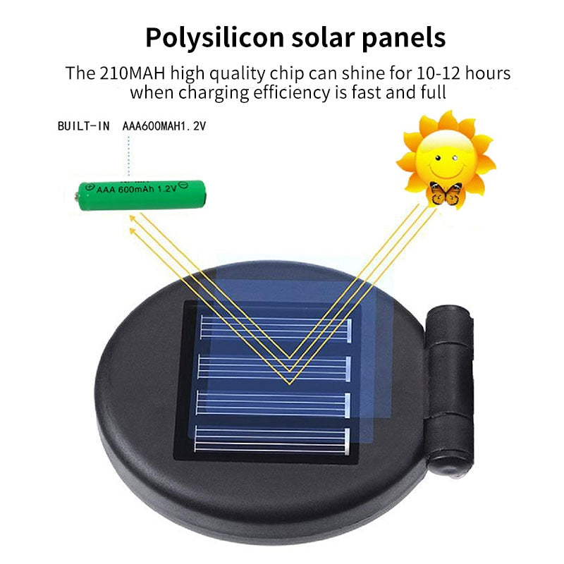 Lighteme Solar-LED-Rosenblumenlicht (2er-Pack)