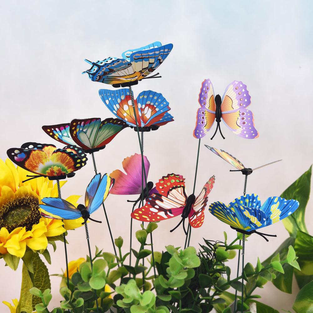 Décoration de jardin Papillons Lighteme