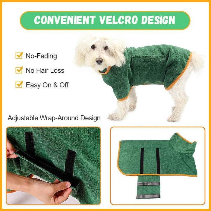 Peignoir pour chien Lighteme