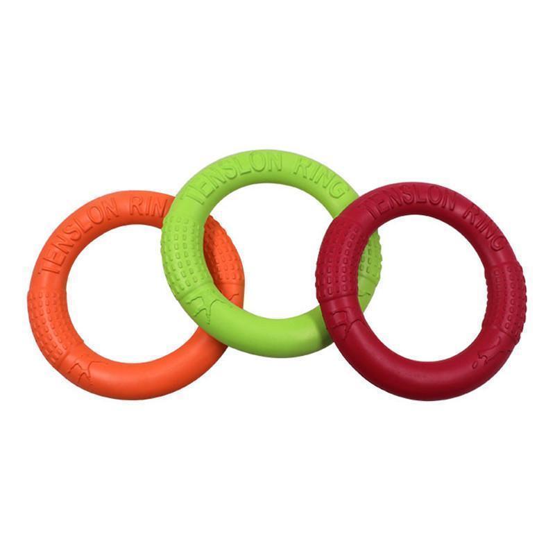 Disques volants Lighteme Dog EVA, anneau d'entraînement interactif pour chiens (3 couleurs et 2 tailles)