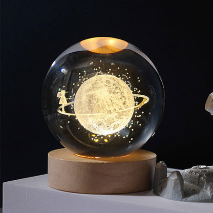 Lighteme Mini Crystal Ball Night Light