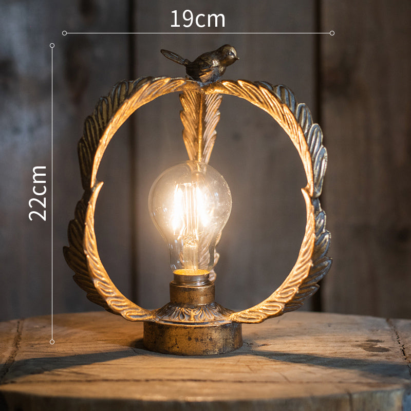 Lighteme Retro-Nachtlampe aus Eisen