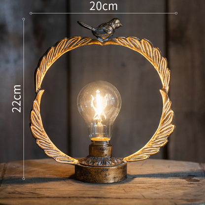 Lighteme Retro-Nachtlampe aus Eisen