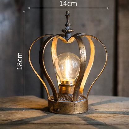 Lighteme Retro-Nachtlampe aus Eisen