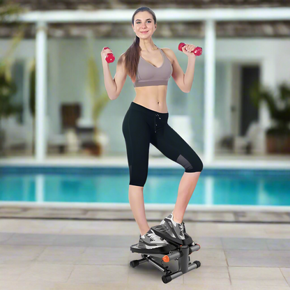 Stepper aérobique Lighteme Twist - Une forme physique sans effort, quel que soit l'environnement