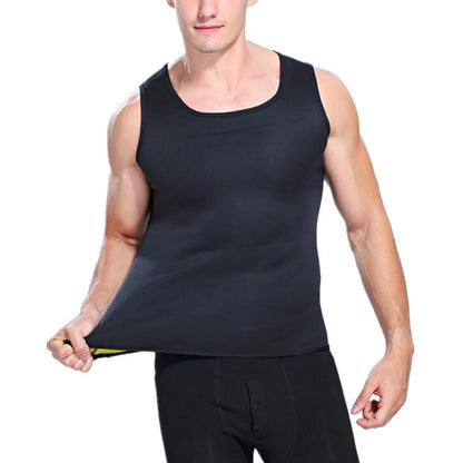Gilet de sauna Lighteme pour hommes - Brûlez la graisse du ventre !