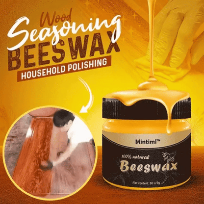 Cire d'abeille assaisonnée pour bois Lighteme - ACHETEZ-EN 1, OBTENEZ-EN 2 !