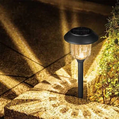 Lighteme Solar LED Pathway Lights, Oil-Rubbed Bronze  (6 Pack)