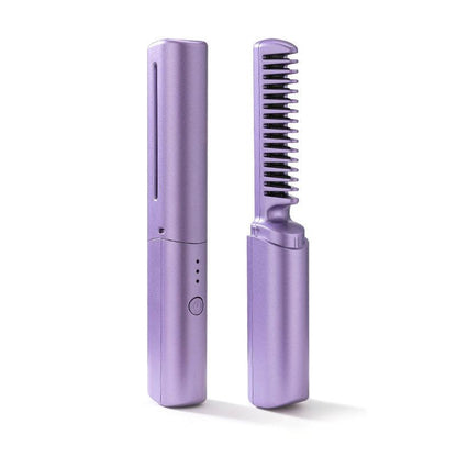 Lighteme 2-i-1 Elektrischer Haarstylingkamm