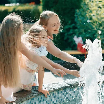 Lighteme Springbrunnenmaschine Laden Sie die Melodie der Natur mit diesem Gartenbrunnen ein