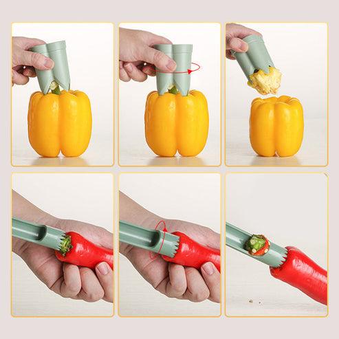 Évideur de graines de piment Lighteme