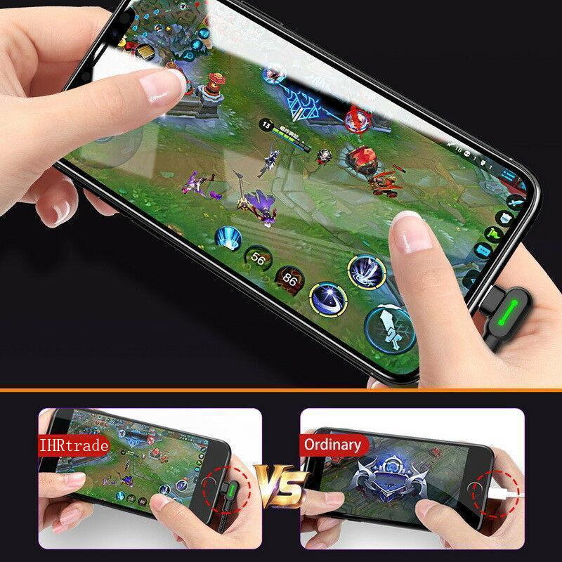 Lighteme Titan Unbreakable 90 Degree Plug Fast Charging Cable