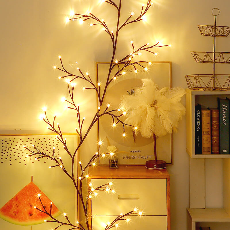 Guirlande lumineuse en rotin Lighteme Branch