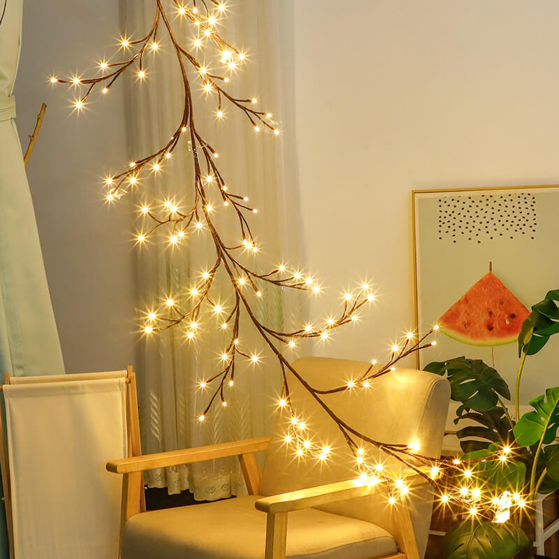 Guirlande lumineuse en rotin Lighteme Branch