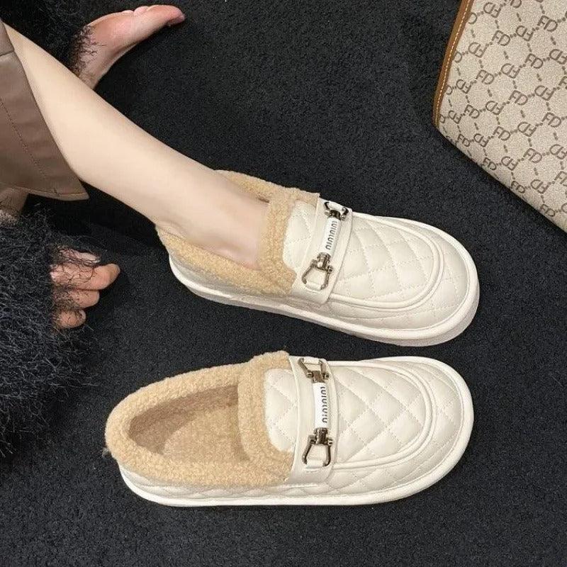 Lighteme Fleecegefütterte Schuhe für Damen