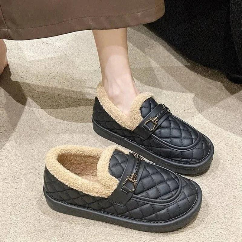 Lighteme Fleecegefütterte Schuhe für Damen