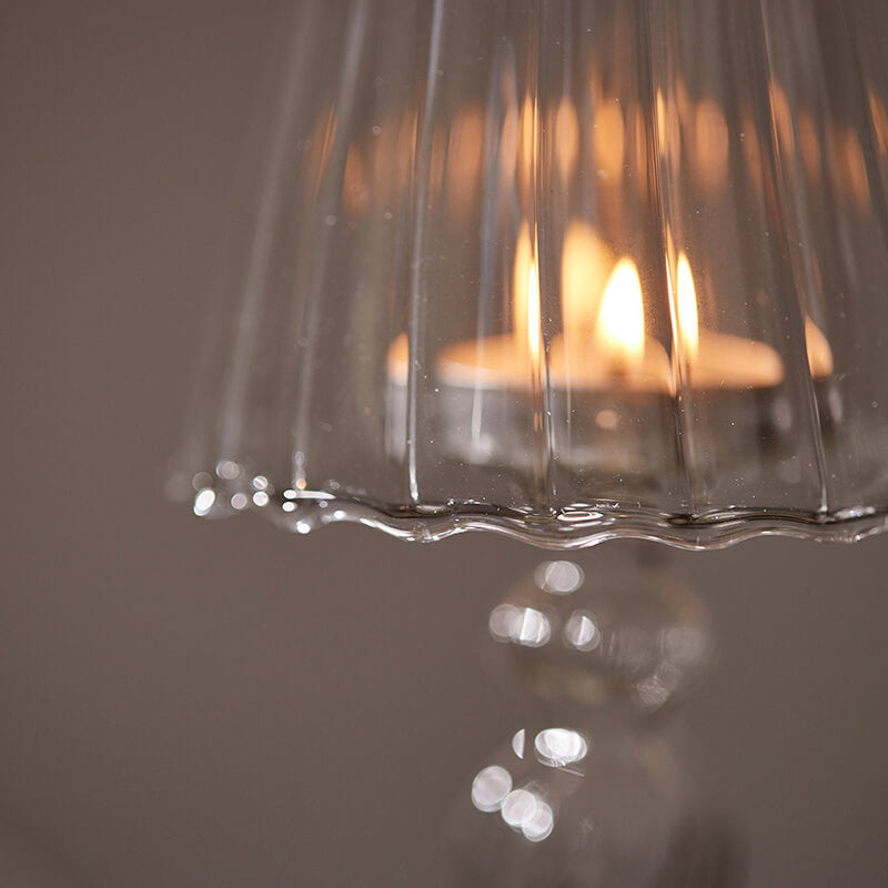 Lighteme Vintage Kerzenhalter aus Glas
