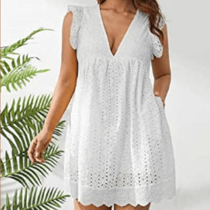 Lighteme Stramplerkleid mit Shorts