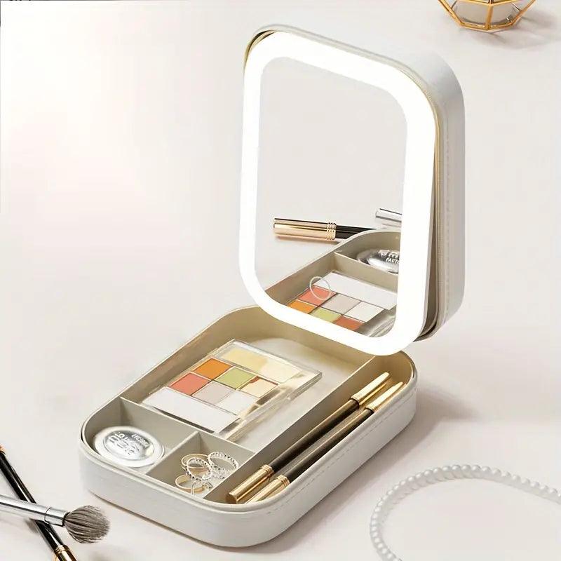 Lighteme LED-Spiegel-Make-up-Aufbewahrungsbox