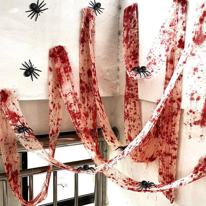 Bandes de tissu sanglantes Lighteme 3m pour Halloween