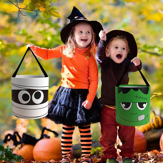 Sacs à bonbons pliables pour Halloween pour enfants Lighteme