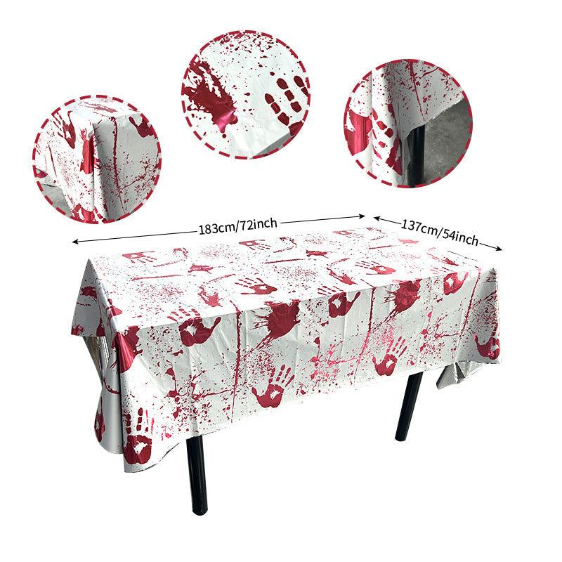 Lighteme Halloween Horror Party Tischdecke