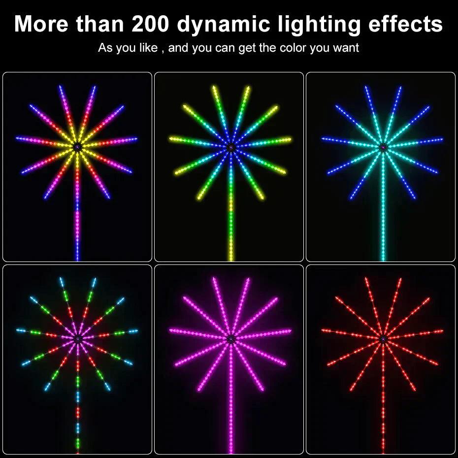 Lighteme Intelligent LED firework lights