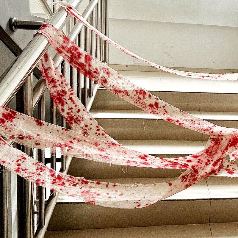 Bandes de tissu sanglantes Lighteme 3m pour Halloween