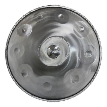 Mountain Rain Maßgeschneiderte Handgemacht D3 Major Handpan Drums aus Edelstahl,  22 Zoll 9/10/12/14 Noten Handpan Instrument