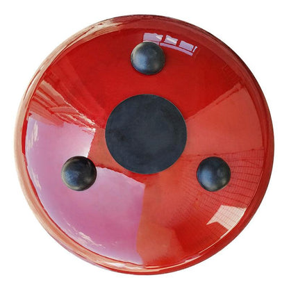 AS TEMAN Tambour à langue en acier | Tambour réservoir de la série Starry Sky pour le yoga et la méditation avec coffret cadeau | 10 pouces 11 notes rouge