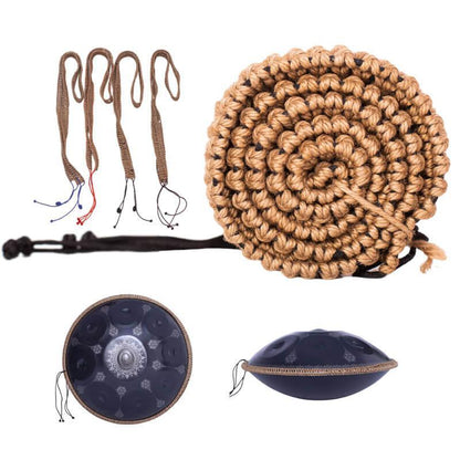 Lighteme Hand Braided Decorative Rope For Handpan Drums - Hemp on the outside, Nylon on the inside