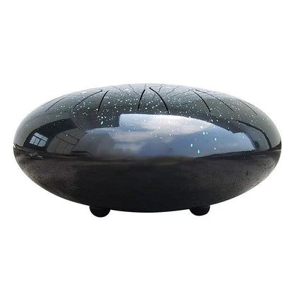 Lighteme Steel Tongue Drum | Starry Sky Series Tank Drum for Yoga & Meditation with gift set | Black multiple sizes