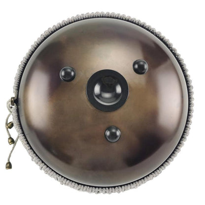 AS TEMAN Steel Tongue Drum | Constellation Series Tanktrommel für Yoga & Meditation mit Geschenkset | 12 Zoll 15 Töne mehrere Muster