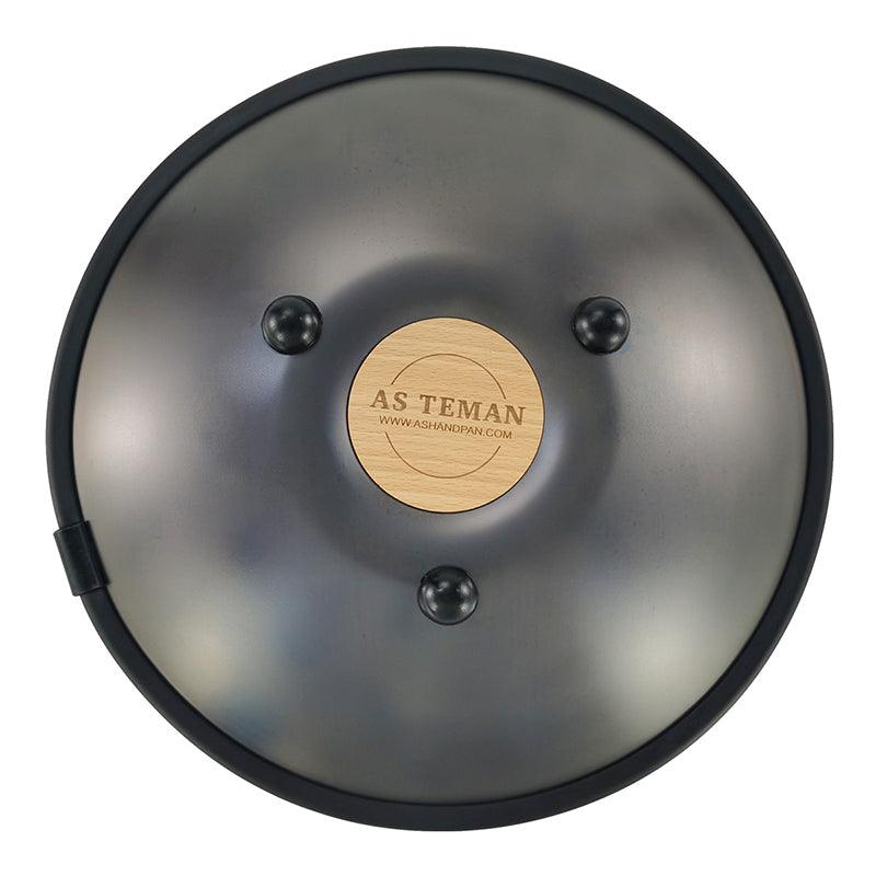 AS TEMAN Steel Tongue Drum | Saturn Universe Series Tanktrommel für Yoga & Meditation mit Geschenkset | 14 Zoll 14 Töne Golden