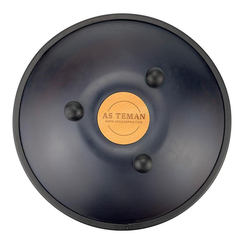 AS TEMAN Steel Tongue Drum | Comet Universe Series Tanktrommel für Yoga & Meditation mit Geschenkset | 14 Zoll 14 Töne Braun
