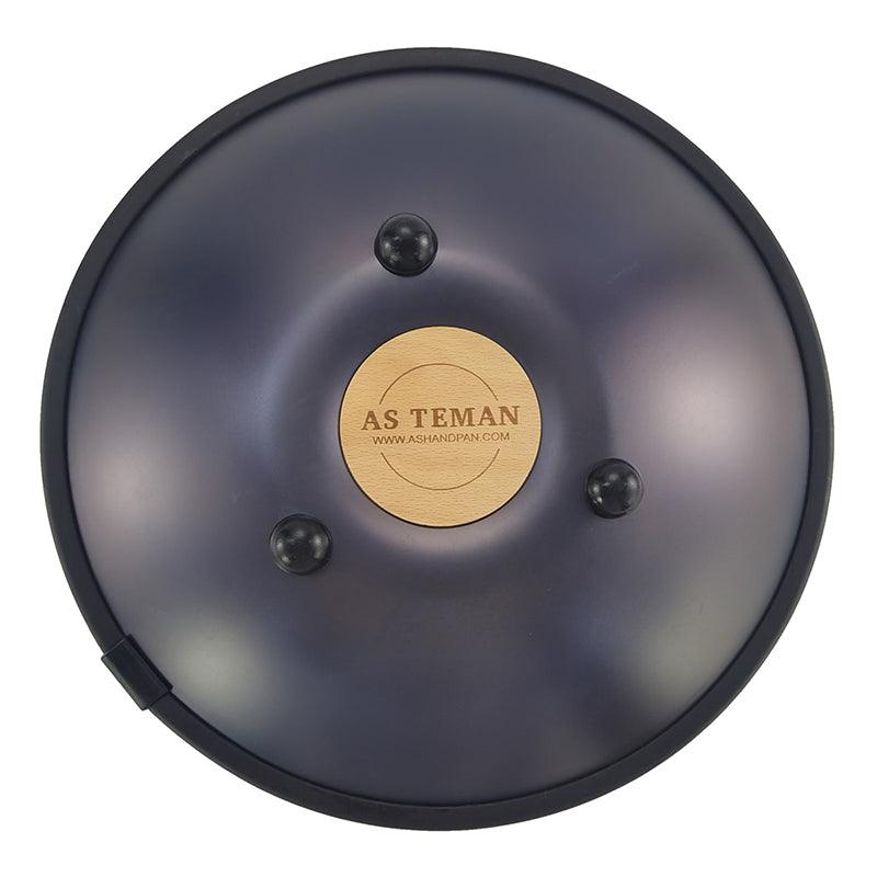 AS TEMAN Steel Tongue Drum | Moon Universe Series Tanktrommel für Yoga & Meditation mit Geschenkset | 14 Zoll 14 Töne Golden