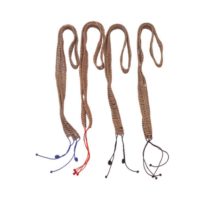 Lighteme Hand Braided Decorative Rope For Handpan Drums - Hemp on the outside, Nylon on the inside