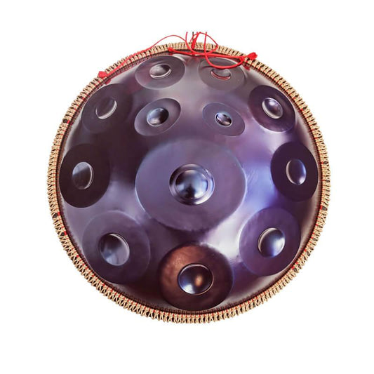 Pressage à La Machine 22 Pouces 12 Notes en Ré Mineur (F Majeur) Handpan Drum à main en Acier Inoxydable