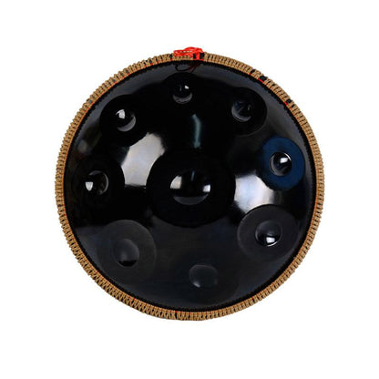 Lighteme 22 Inches 9 Notes D Minor Stainleacss Steel Handpan Drum With Rope
