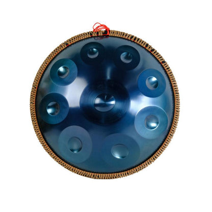 Lighteme 22 Inches 9 Notes D Minor Stainleacss Steel Handpan Drum With Rope